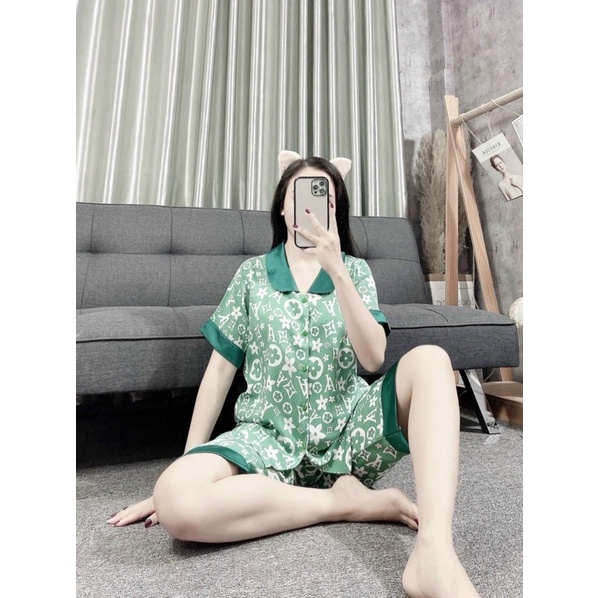 Bộ pizama nữ lửng mặc nhà chất cực đẹp 48kg đến 65kg, bộ mặc ngủ nữ pizama được chọn màu, đồ bộ pizama nữ dễ thương | BigBuy360 - bigbuy360.vn
