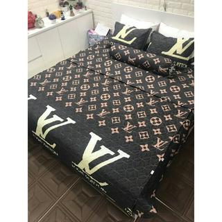 SET GA PHỦ TRẦN BÔNG 2018 POLY COTTON LV