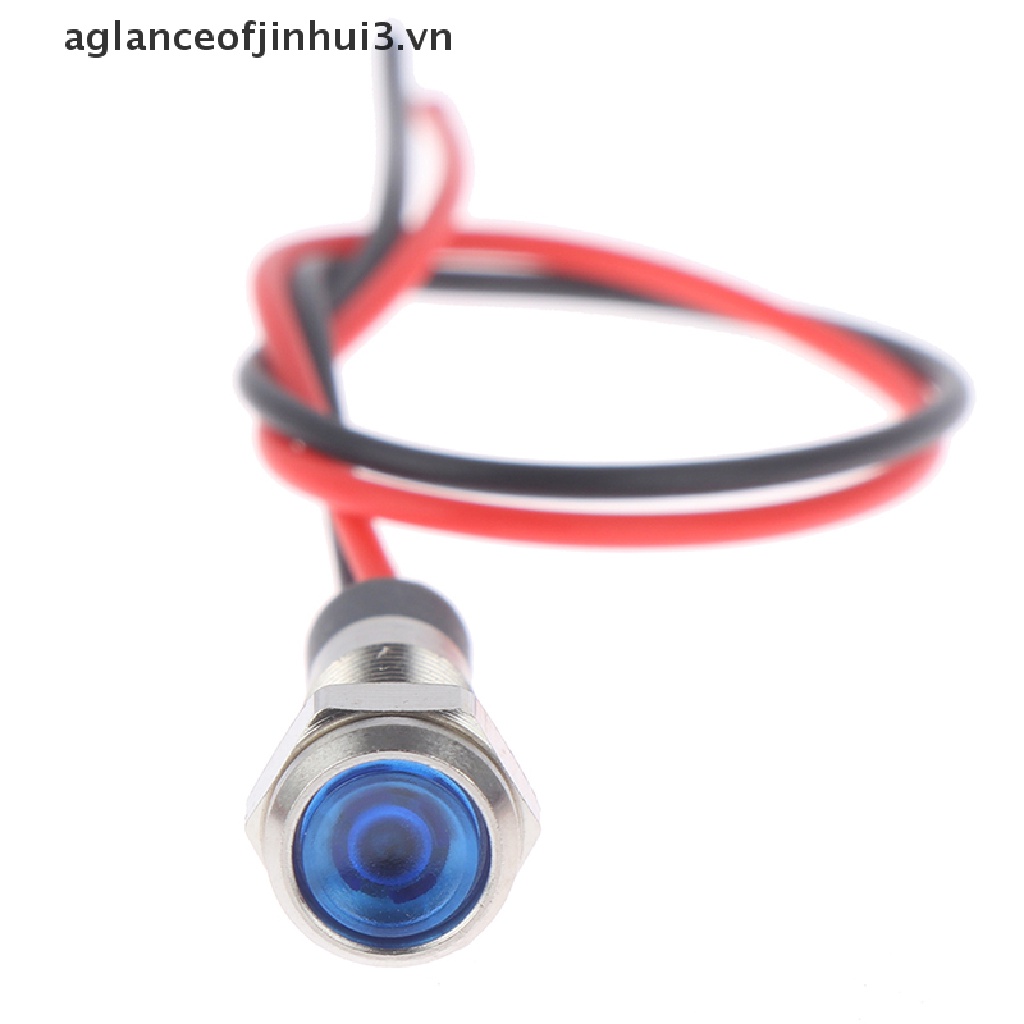Đèn led Cảnh Báo Chống Thấm Nước P67 6mm 3v 5v 6v 12v 24v 220v.