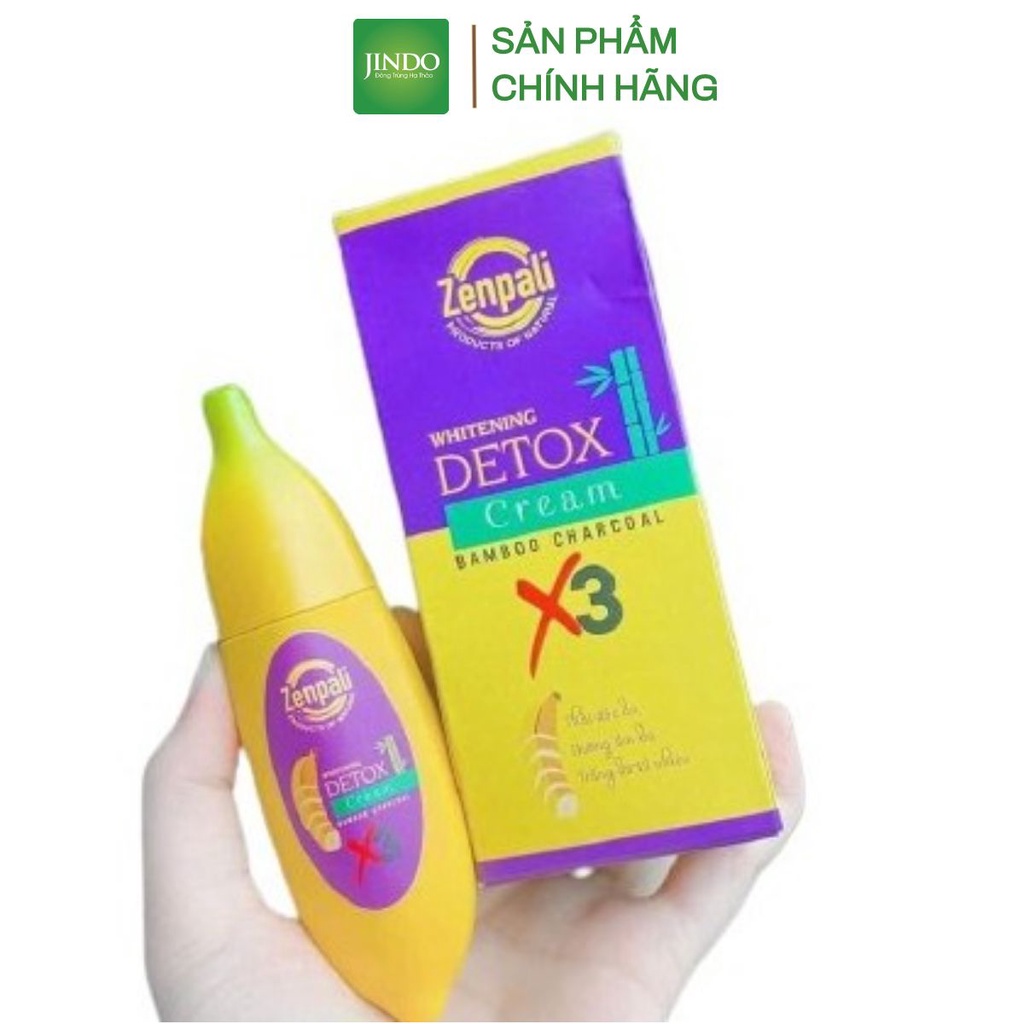 Chuối Cấy Trắng Zenpali 30gr tác dụng giảm thâm thải chì