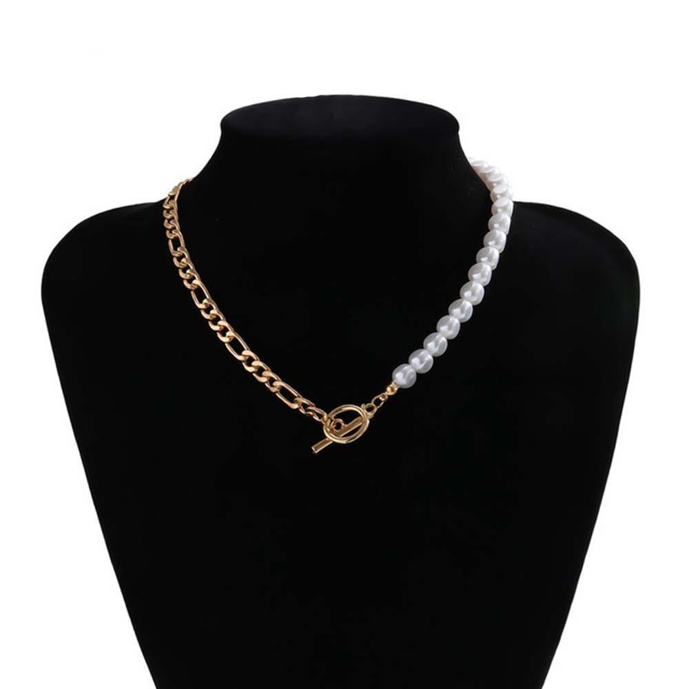 Vanes1 Vòng Cổ Choker Dây Xích Đơn Giản Cá Tính Cho Nữ
