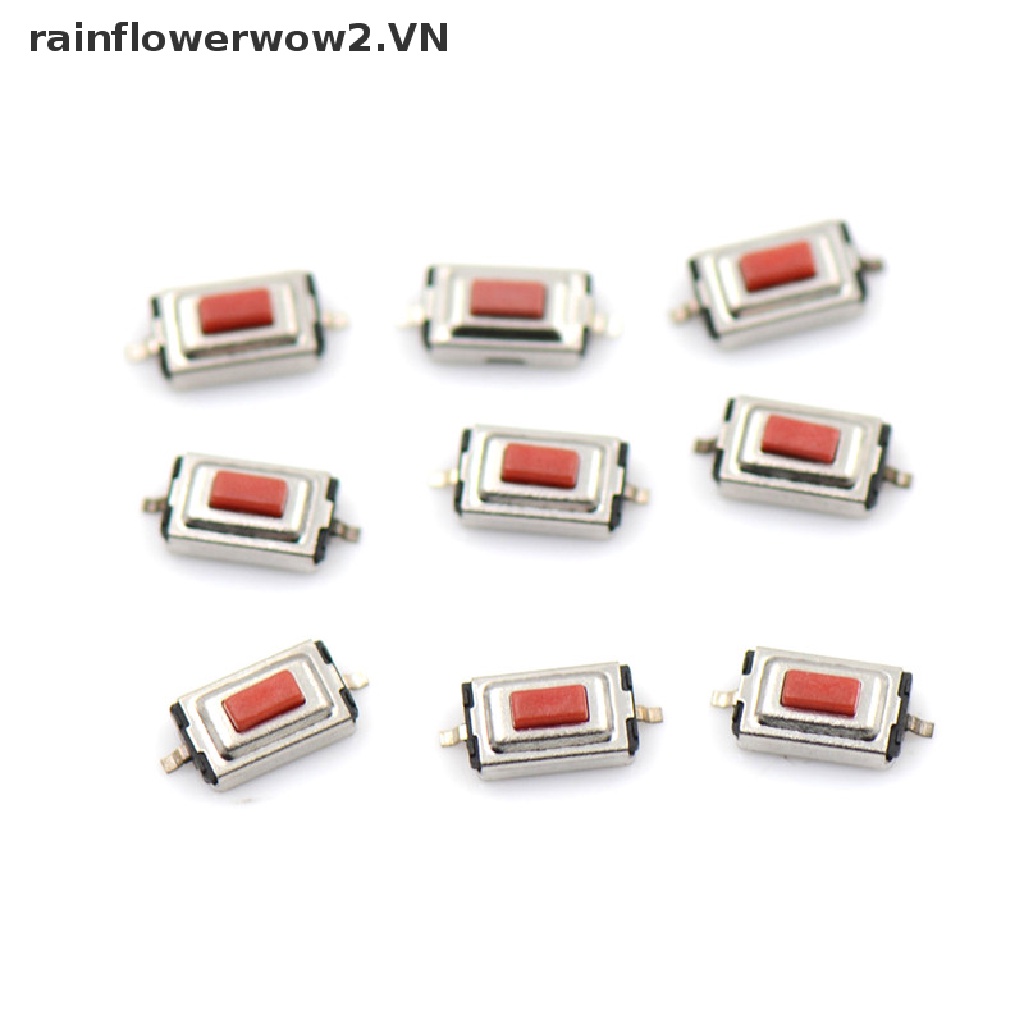 Bộ 20 Công Tắc Nút Nhấn 2 Chấu 3 * 6 * 2.5mm Chuyên Dụng