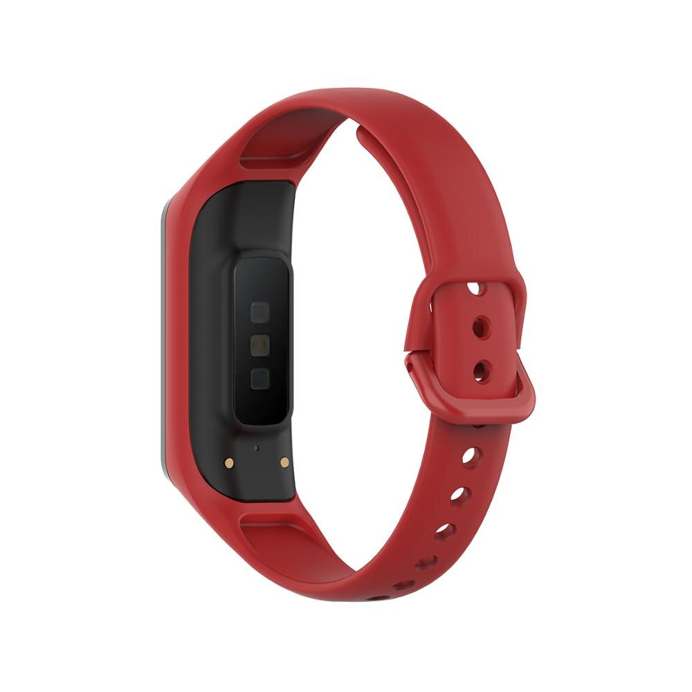 Dây đeo thay thế bằng silicon màu trơn cao cấp cho Samsung Galaxy Fit 2 Sm-R220