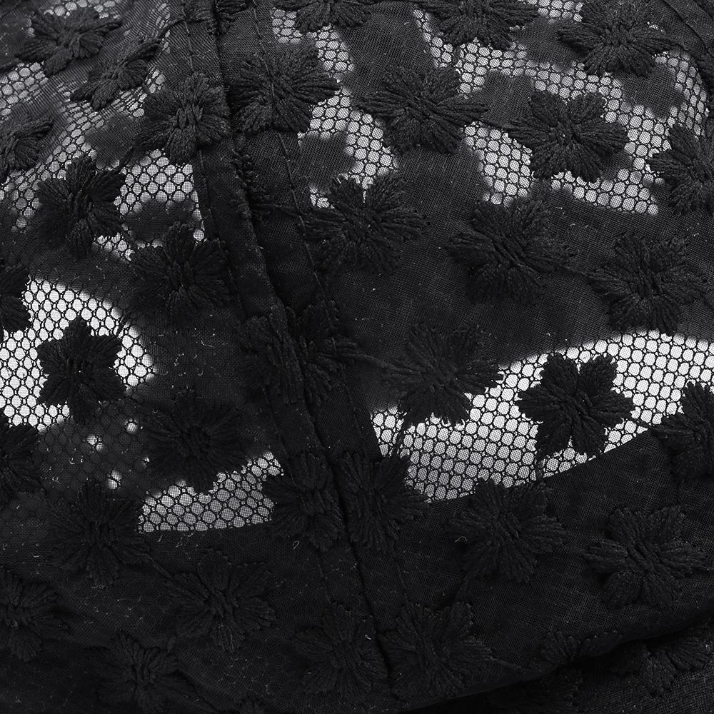 PINEVN Mũ Lưỡi Trai Phối Ren Lưới Thoáng Khí Phong Cách Hiphop