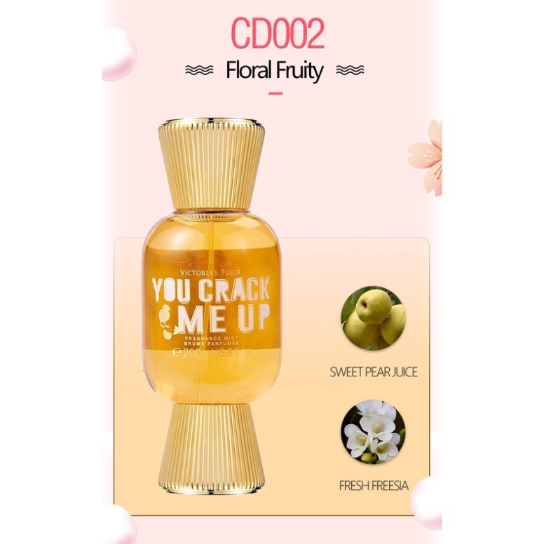 Nước hoa kẹo ngọt Victoria hương thơm nhẹ dịu tự nhiên CD0