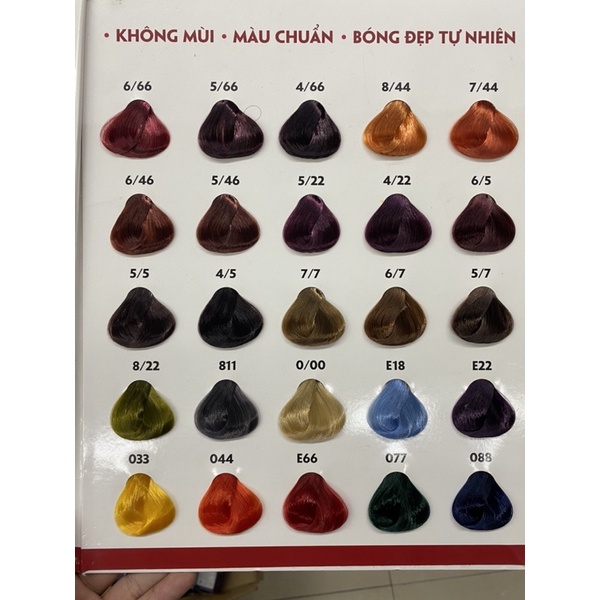 Màu Nhuộm Tóc Cherry 100ml