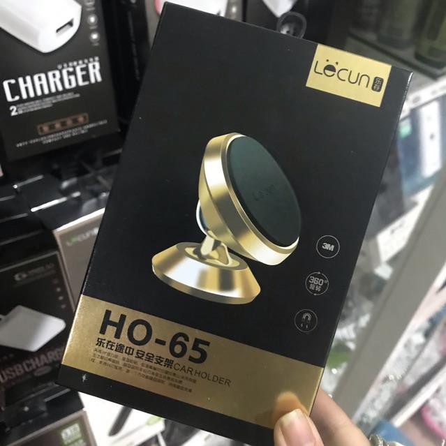 Đỡ điện thoại trên ô tô hút nam châm dán táp lô