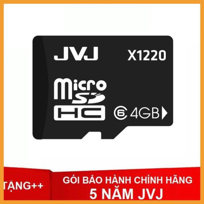 Thẻ nhớ JVJ 32GB/16GB/8GB/4GB/2GB tốc độ cao, bảo hành chính hãng 12 tháng