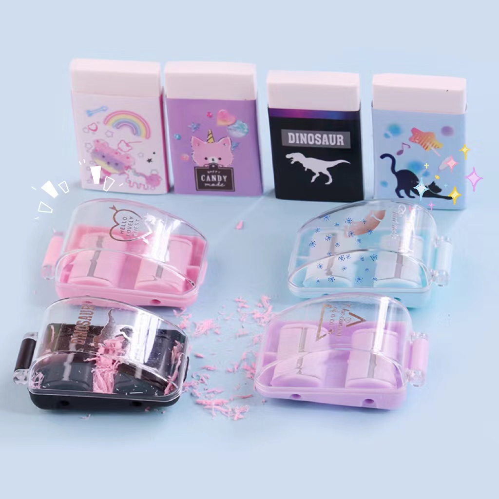 Cục Tẩy Mini Kiểu Dáng Hoạt Hình Dễ Thương Tiện Dụng Cho Học Sinh