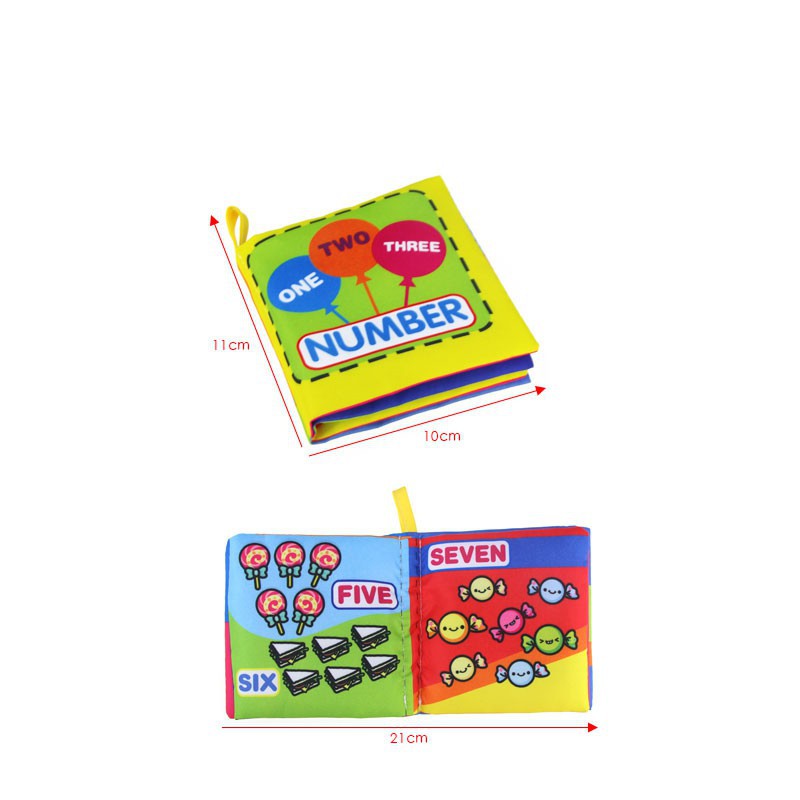 Coolplay Sách vải mềm có thể giặt rửa cho bé