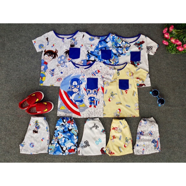 Bộ đồ lanh cho bé trai