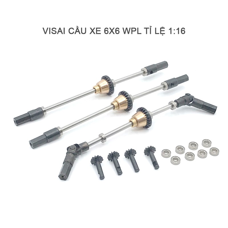 Visai cầu kim loại lắp cho các loại xe WPL tỉ lệ 1:16