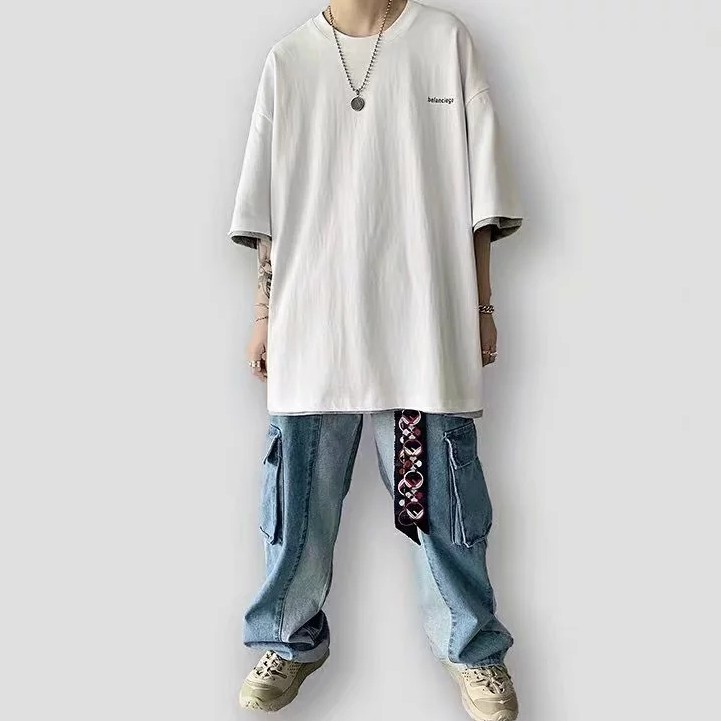 Áo thun tay ngắn màu trơn từ M-2XL gồm 6 màu tùy chọn