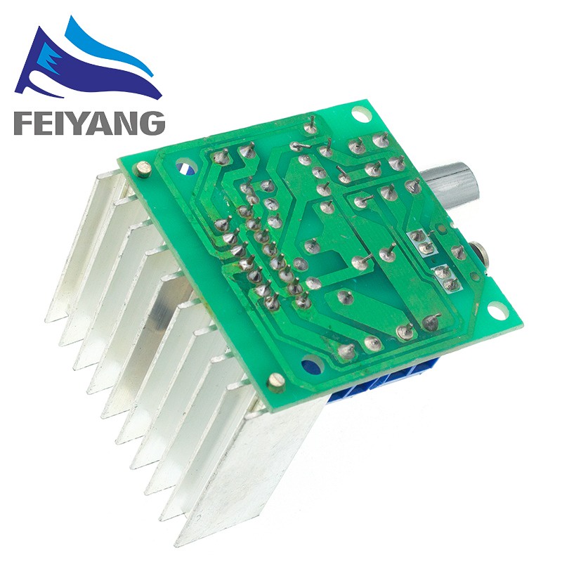 Bảng Mạch Khuếch Đại Âm Thanh Kỹ Thuật Số Kênh Kép TDA7297 AC/DC 12V 2x15W 15W+15W