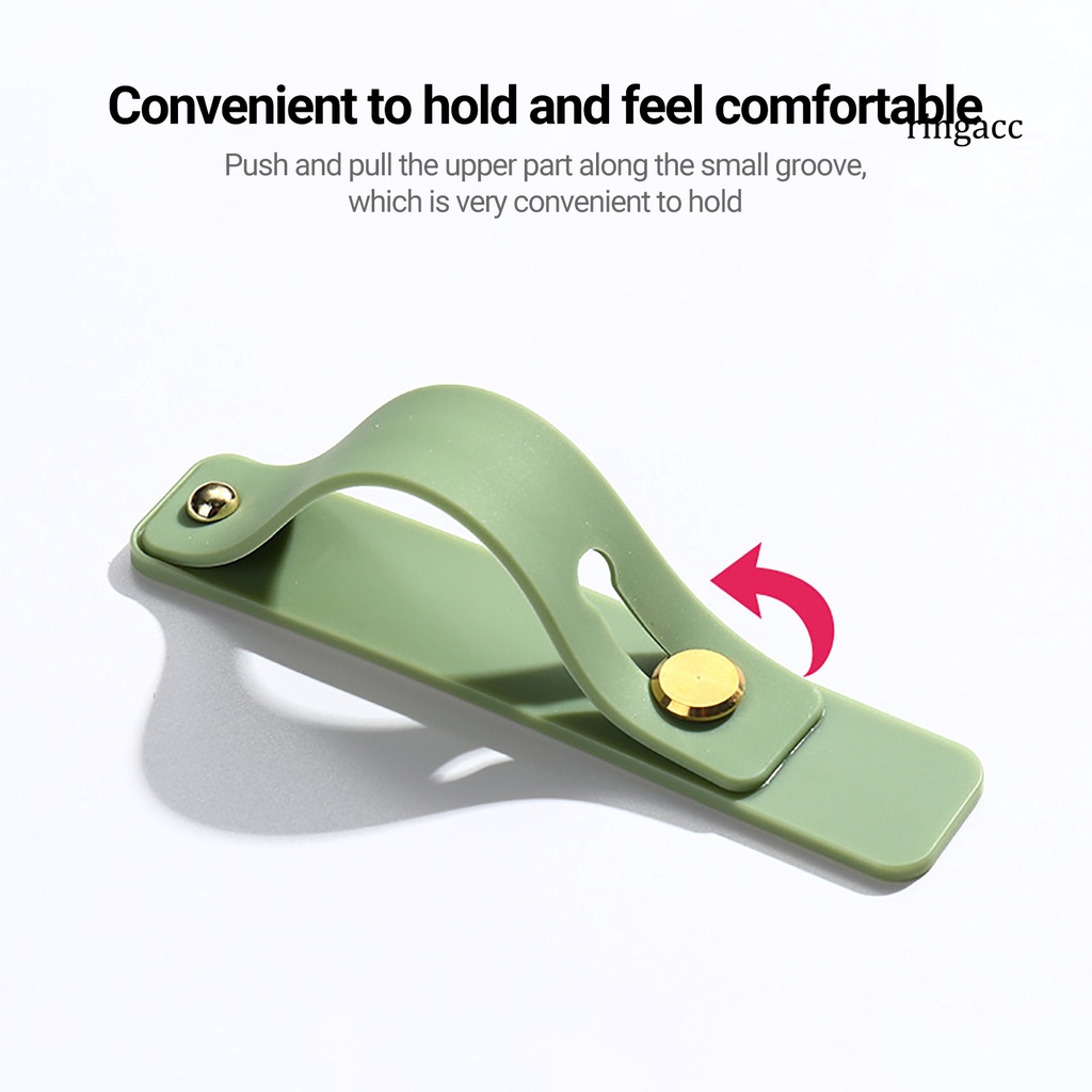 Vòng Nhẫn Đỡ Điện Thoại Bằng Silicon Màu Kẹo Đa Năng