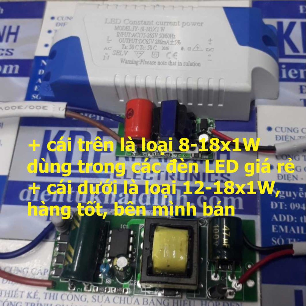driver LED, tăng phô LED các loại 4W/5W/6W/7W/9W/12W/15W/18W/24W, trong nhà kde2344