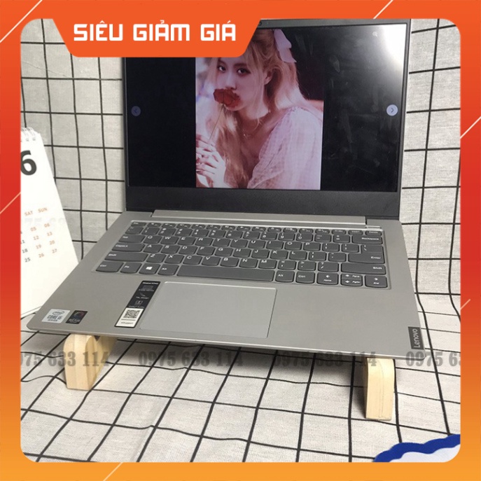 Giá đỡ laptop 💘FREESHIP💘 Kệ để máy tính bằng gỗ chắc chắn, nhỏ gọn, tiện lợi mẫu mới