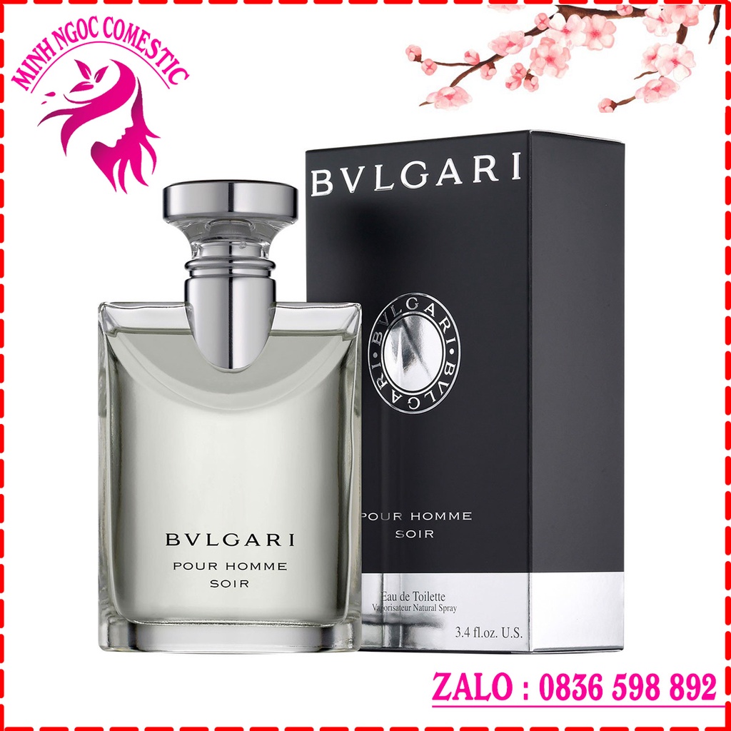 Nước Hoa Nam Bvlgari Soir Pour Homme EDT 100ml