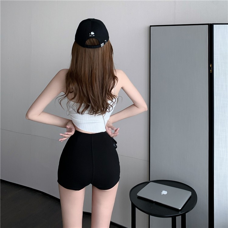 Cocory vn  Quần Sọt Lưng Cao Thiết Kế Ôm Sát Quyến Rũ Dành Cho Nữ