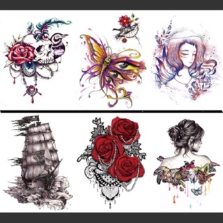 Inbox chọn mẫu Hình xăm dán tattoo 4~5 ngày