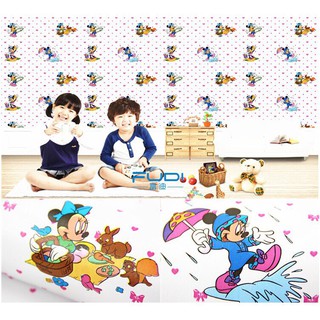 Giấy dán tường 1m ( khổ 45cm ) - HỌA TIẾT THIẾU NHI 01