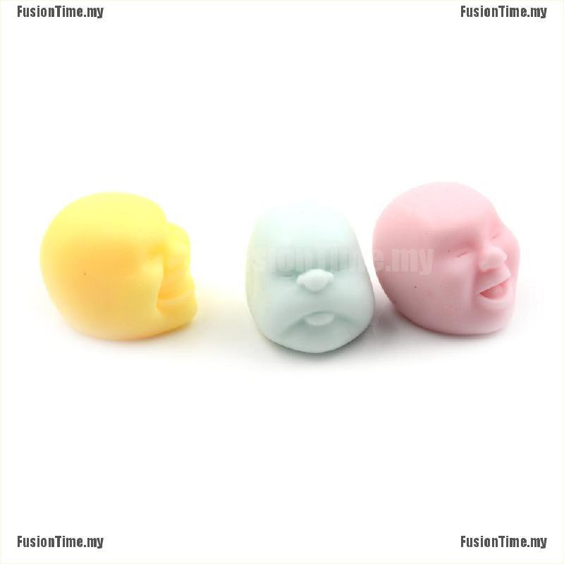 Đồ Chơi Squishy Hình Mặt Người Vui Nhộn