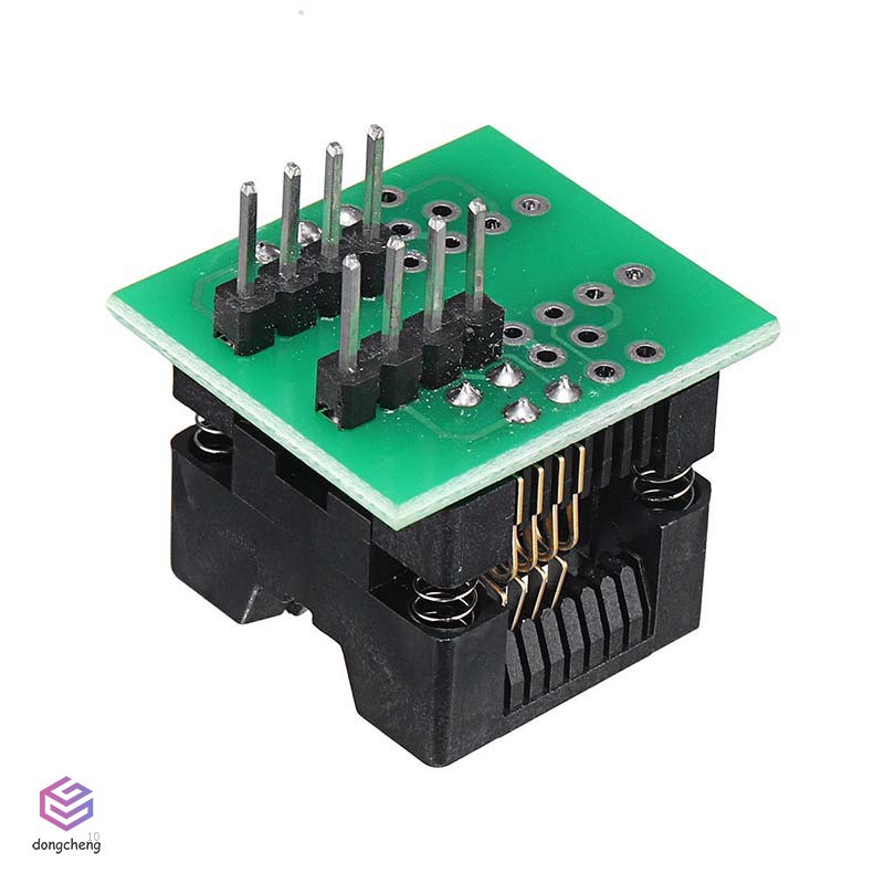 Usb Lập Trình Ch341A + Kẹp Soic8 + Đầu Nối 1.8v + Bộ Chuyển Đổi Soic8