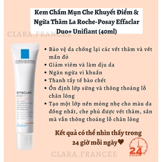 [BẢN PHÁP] 𝐊𝐞𝐦 𝐂𝐡𝐚̂́𝐦 𝐌𝐮̣𝐧 𝐂𝐡𝐞 𝐊𝐡𝐮𝐲𝐞̂́𝐭 Đ𝐢𝐞̂̉𝐦 & 𝐍𝐠𝐮̛̀𝐚 𝐓𝐡𝐚̂𝐦 𝐋𝐚 𝐑𝐨𝐜𝐡𝐞-𝐏𝐨𝐬𝐚𝐲 𝐄𝐟𝐟𝐚𝐜𝐥𝐚𝐫 𝐃𝐮𝐨+ 𝐔𝐧𝐢𝐟𝐢𝐚𝐧𝐭 (40ml)