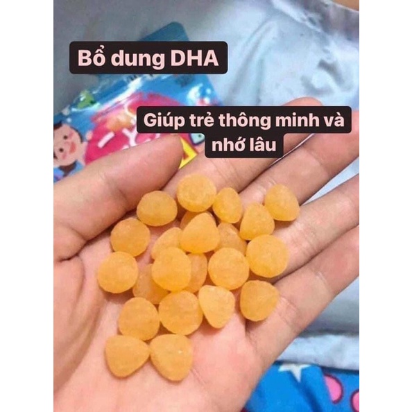 Kẹo DHA và Vitamin Nhật Bản Unimat Riken - thực phẩm chức năng giúp bé thông minh, sáng mắt - cho bé trên 1 tuổi