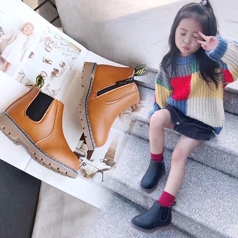 Bốt lót lông cho bé gái