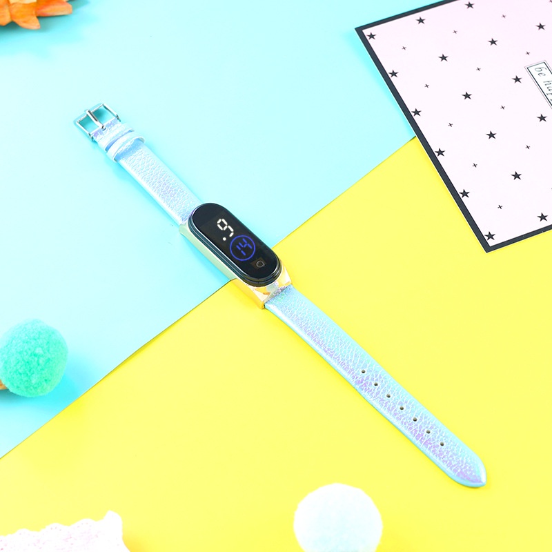 Đồng Hồ LED Điện Tử Chống Thấm Nước Thời Trang Phantom Dành Cho Cặp Đôi Trẻ Em Cảm Ứng