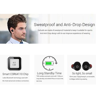 Tai nghe Bluetooth TWS ( đen )
