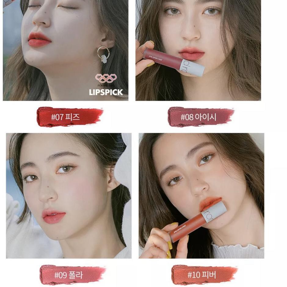 (Hàng Mới Về) Son Tint Rom & Nd Romand Zero Velvet Tint 5.5g