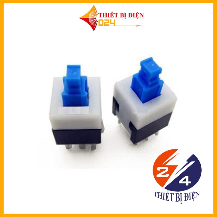 Nút Nhấn 6 Chân Không Giữ Trạng Thái (1 Nút) - 8.5X8.5