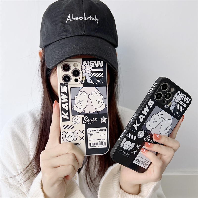 Ốp Điện Thoại TPU Dẻo In Hình Gấu Hoạt Hình Phong Cách Cho iPhone 14 13 12 11 pro max X XS XR 7 / 8 Plus