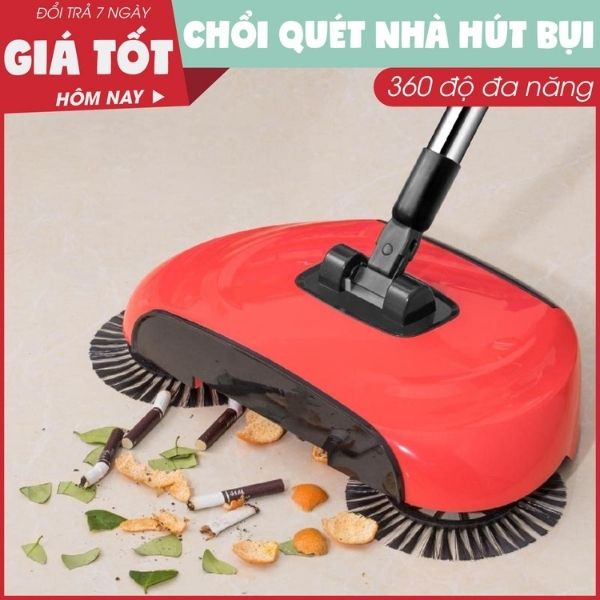 Chổi Hút Bụi 360 Độ Quét Nhà Đa Năng Siêu Sạch