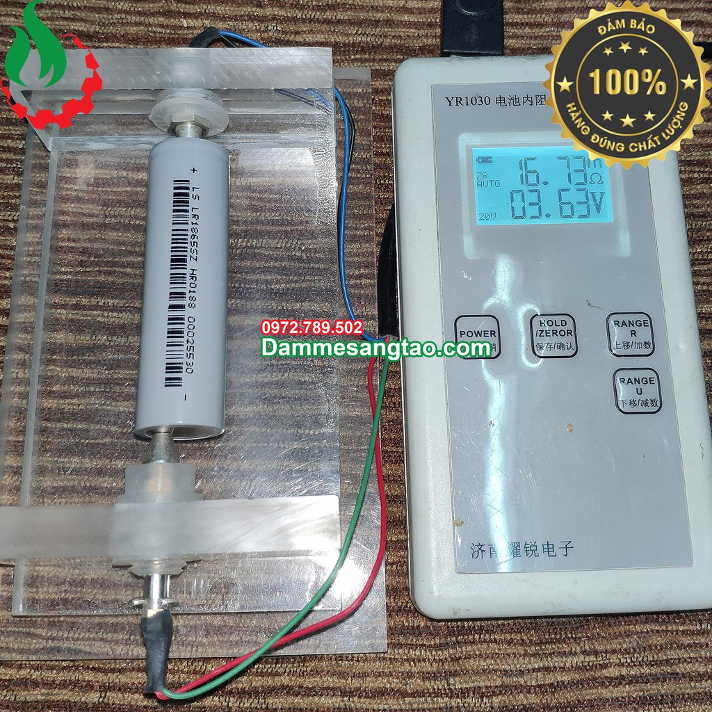 DMST Cell Pin 18650 Lishen 2500mah-5C (Xả 10A)