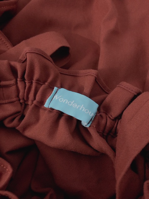 Wonderhouse.sg Red Shoulder Top