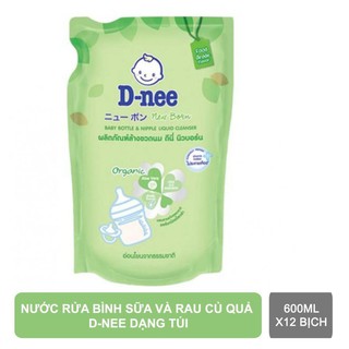 Nước rửa bình sữa dnee organic 600ml mbxt