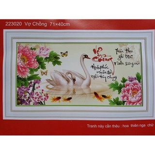 Combo tranh thêu chữ thập 223020 và 222835