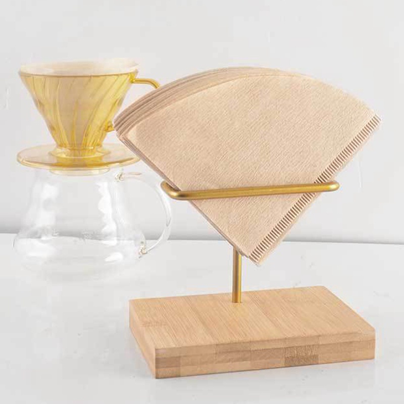 Giá Đỡ Tấm Lọc Cà Phê V60 Bằng Gỗ Tiện Dụng