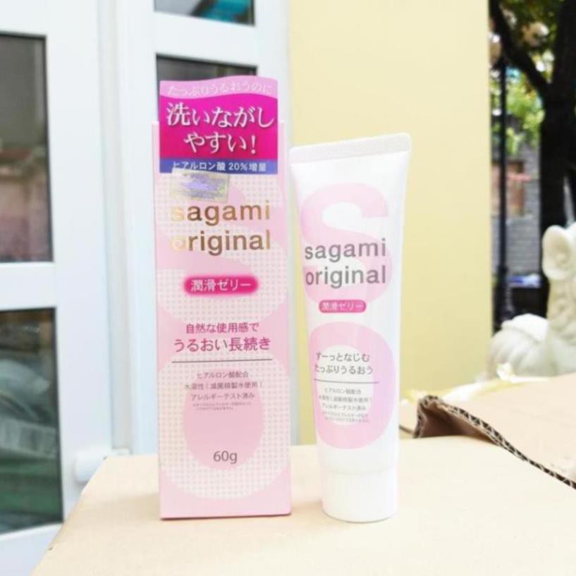 Gel bôi trơn cao cấp tạo độ ẩm tự nhiên Sagami Original [ HÀNG CHÍNH HÃNG ] , Nhật Bản 60g