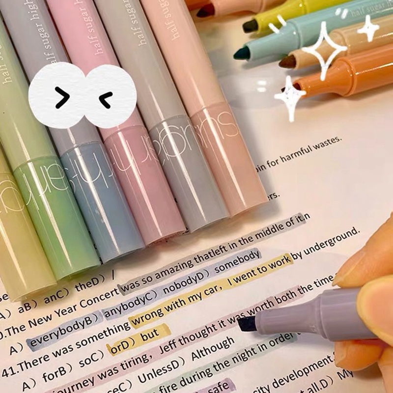 Set 6 Bút Màu Sắc Xinh Xắn Dành Cho Học Sinh