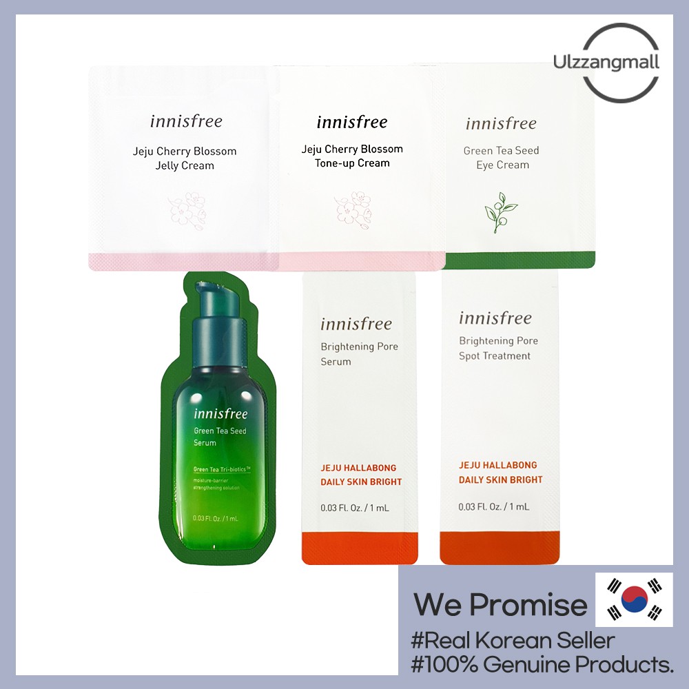 [INNISFREE] Kem Dạng Thạch Hoa Anh Đào Jeju /Kem Nâng Tông Da /Serum Hạt Trà Xanh /Kem Dưỡng Da Mắt /Serum Khít Chân Lông | BigBuy360 - bigbuy360.vn