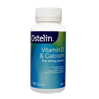 Ostelin Calcium & Vitamin D3 130 viên - Canxi cho bà bầu