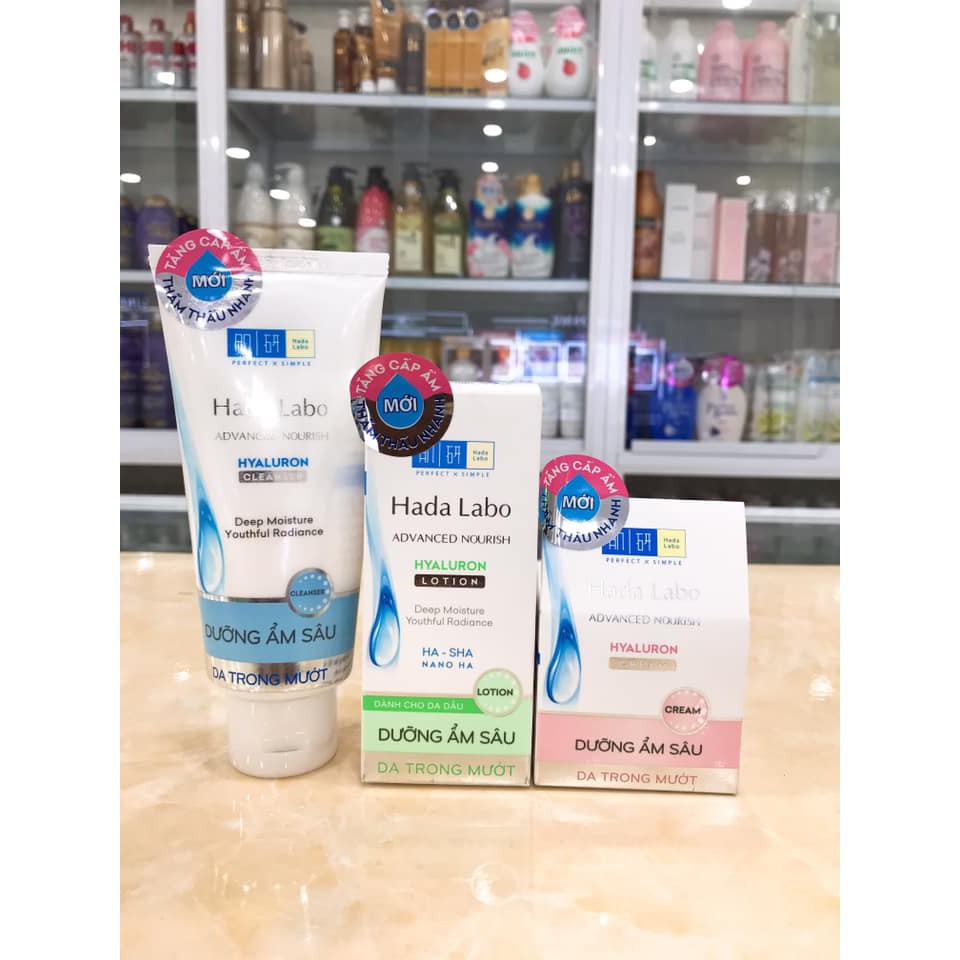 Combo 3 Sản Phẩm Dưỡng Da Ẩm Mượt HADA LABO Chính Hãng Công Ty | BigBuy360 - bigbuy360.vn
