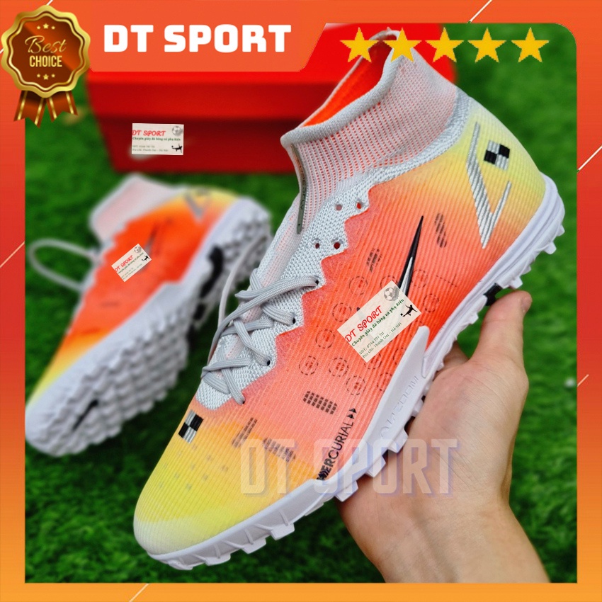 [Tặng Túi Rút Và Tất] Giày Đá Bóng Sân Cỏ Nhân Tạo Mercurial Superfly 9 Elite TF, Giày Đá Banh Nam