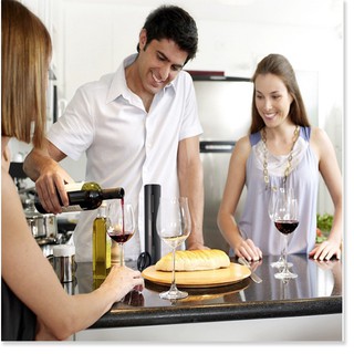 Set dụng cụ mở Vang Cao cấp Serve Boss (Black) - cao cấp