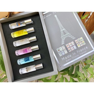 Set 6 chai nước hoa Pháp dạng lăn