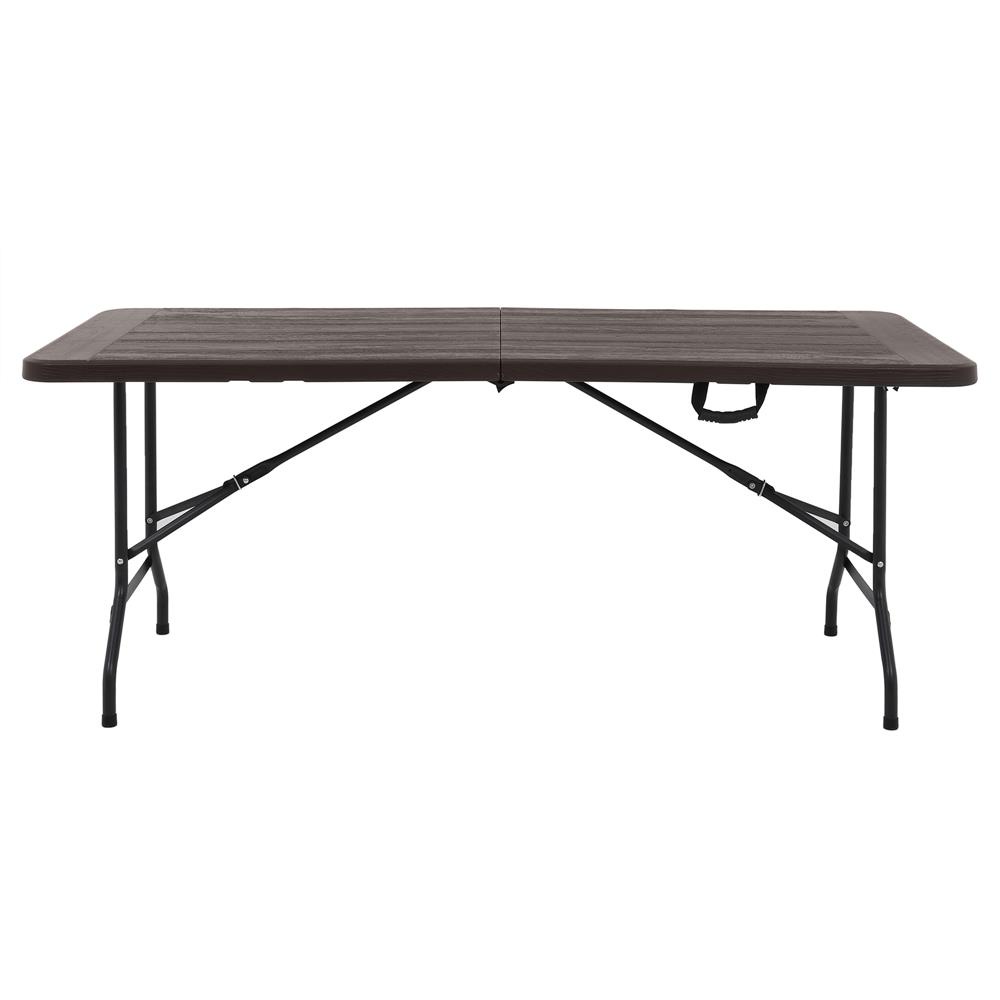 HomeBase SPRING Bàn gấp bằng nhựa HDPE chống tia cực tím W180xH74xD76cm
